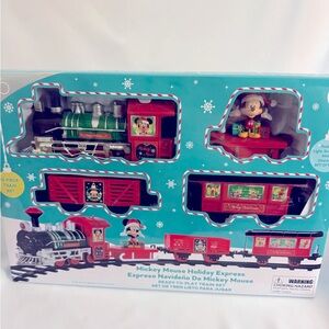 New -  Disney 100 Anniversary Mickey Mouse Holiday Express train set!